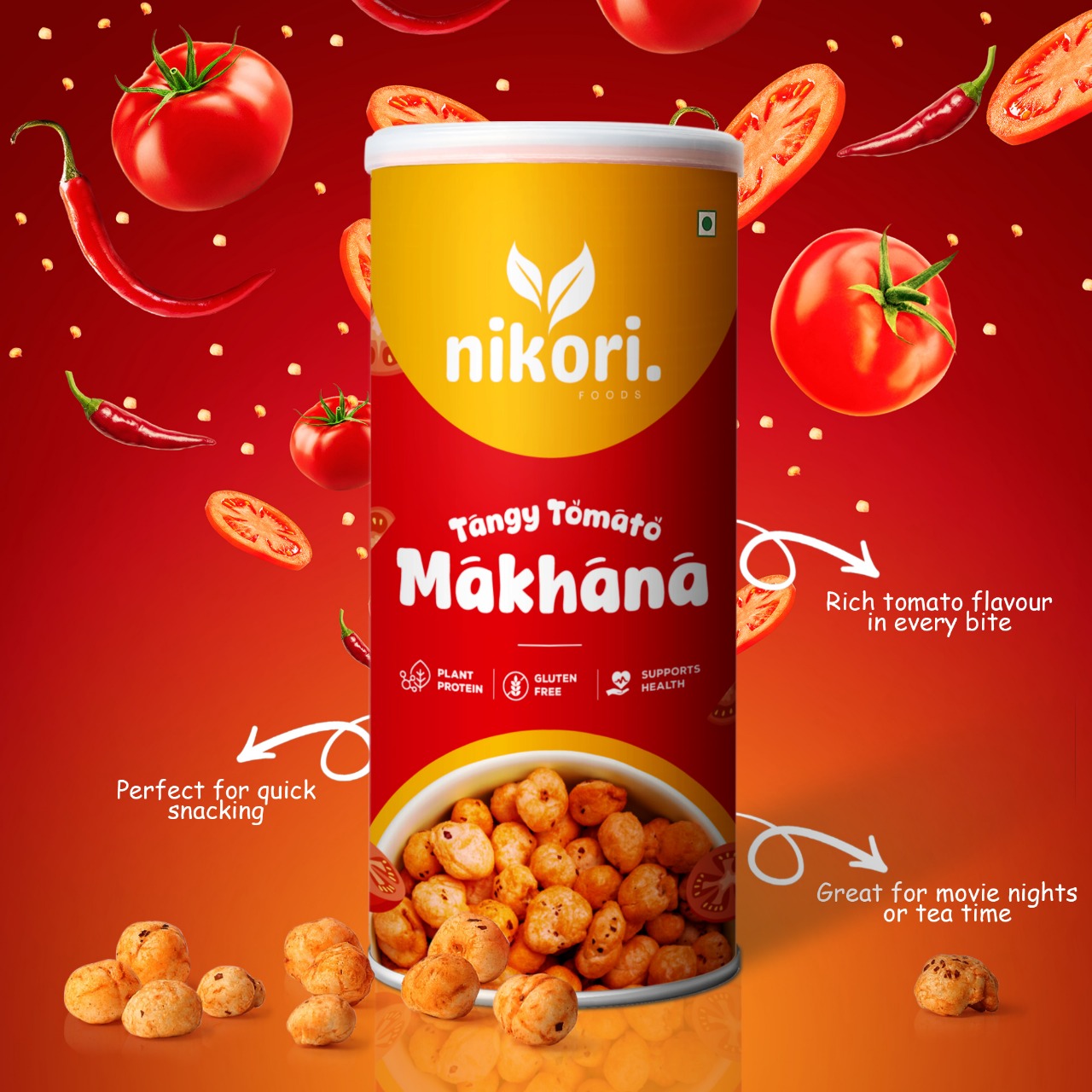 Tangy Tomato Makhana